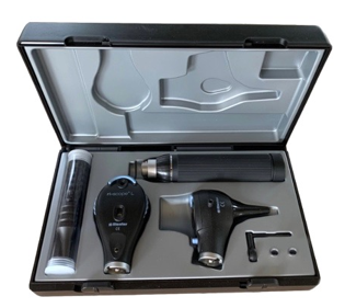 รุ่น ri-scope L (R3817-203) L3 Otoscope/ L2 Ophthalmoscope, LED 3.5V ยี่ห้อ Riester, Germany