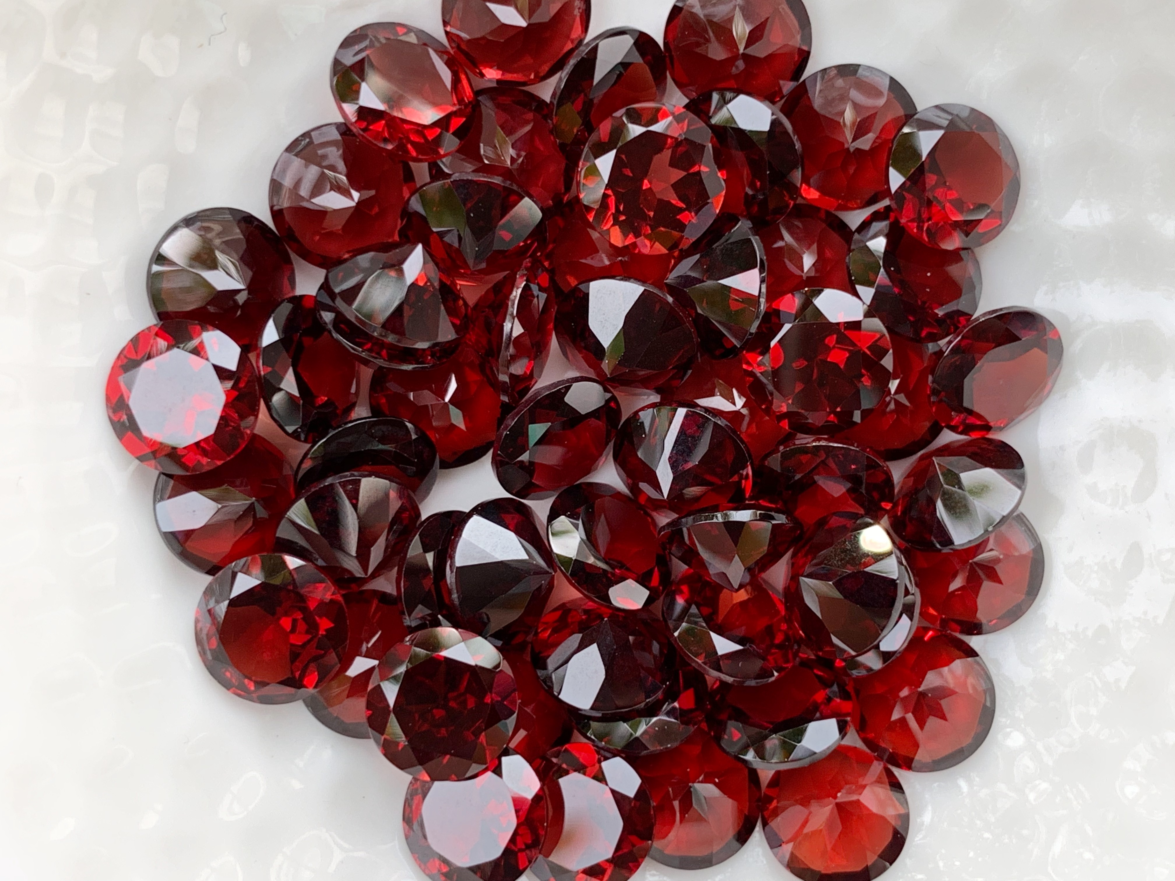 โกเมนกลม 7.5 มม. 1 เม็ด