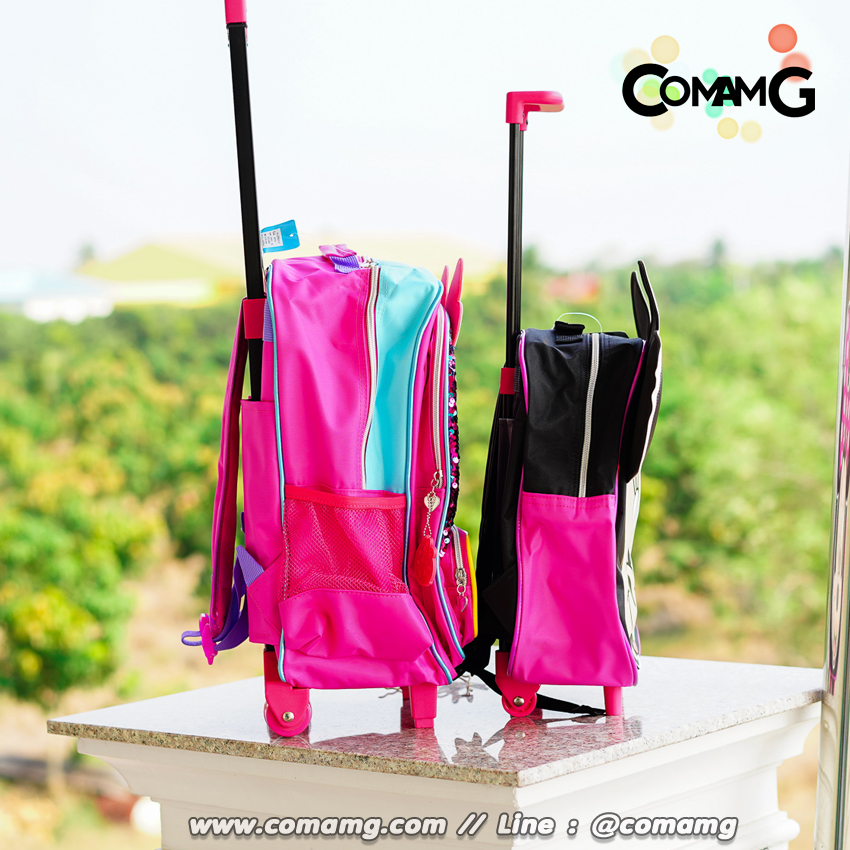 กระเป๋าล้อลากเด็ก กระเป๋านักเรียน ลิขสิทธิ์แท้ ขนาด 12-14-16 นิ้ว