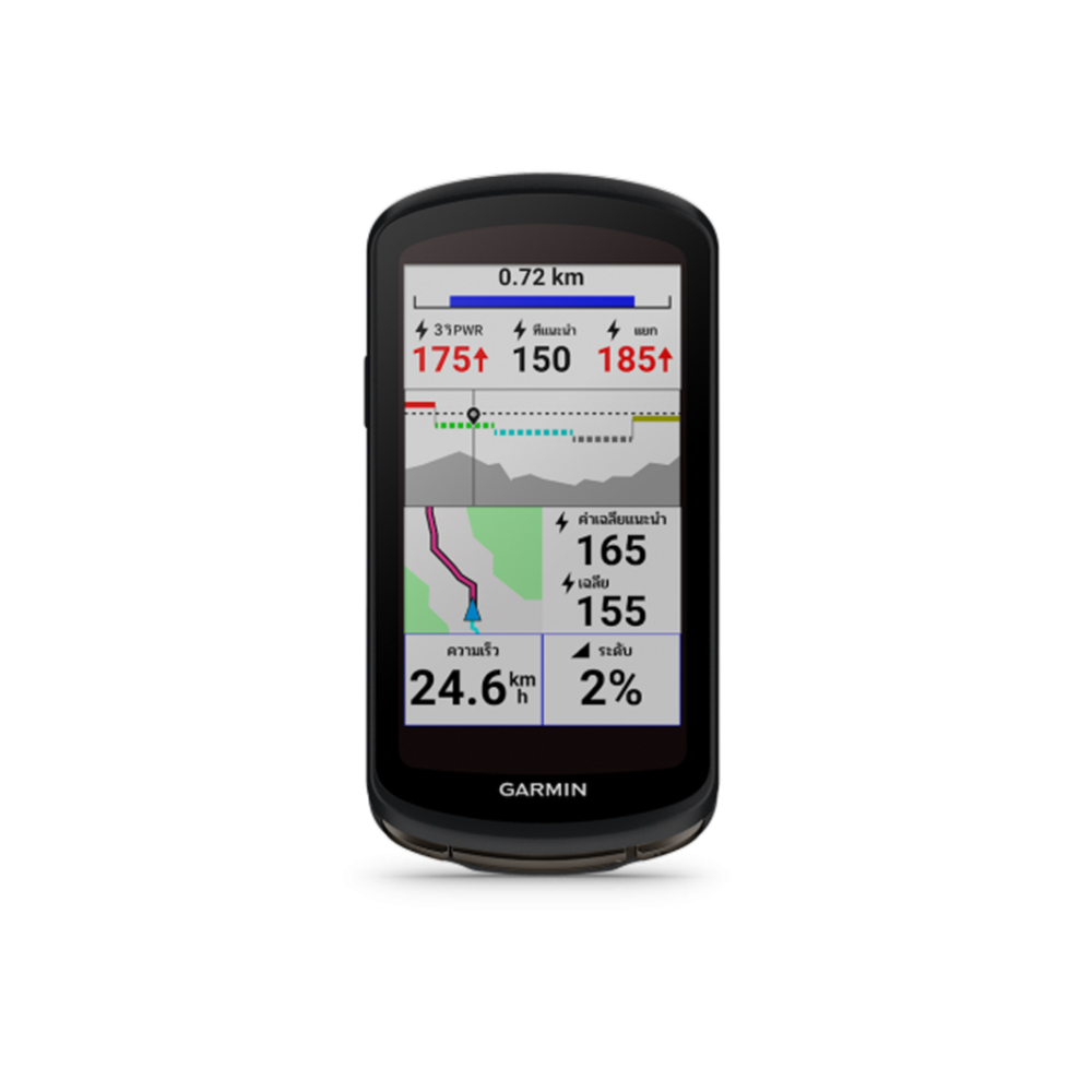 Garmin Edge 1040 Solar GPS Bike Cycling 010-02503-28 ไมล์จักรยานและเครื่องนำทาง ประกันศูนย์ไทย 2 ปี