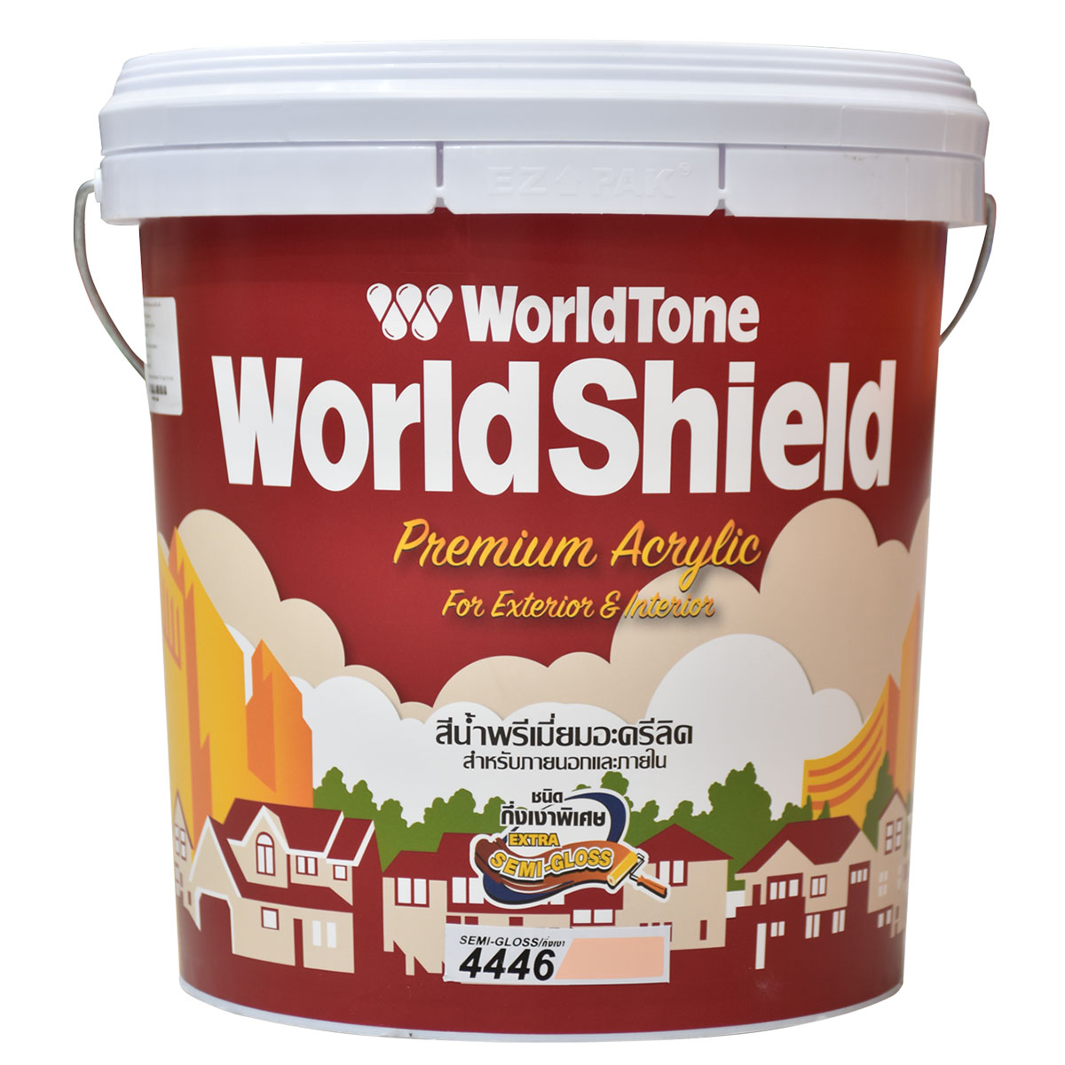 WORLD PAINT สีน้ำอะครีลิค เวิลด์ชิลด์ # 4446 (9 ลิตร)