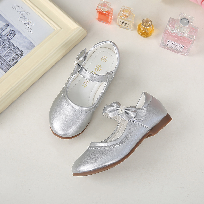Shoe1423- รองเท้าคัชชูเด็-เล็ก-ถึงเด็กโต (ยาว=ความยาวพื้นในรองเท้า) สวย ใส่สบาย