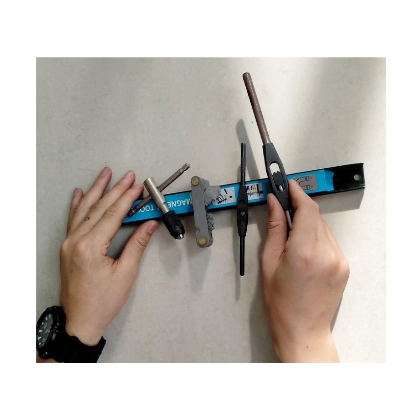บาร์แม่เหล็กแขวนเครื่องมือ เครื่องมือช่าง บาร์แม่เหล็ก ติดผนัง Magnetic Tool Bar Holder