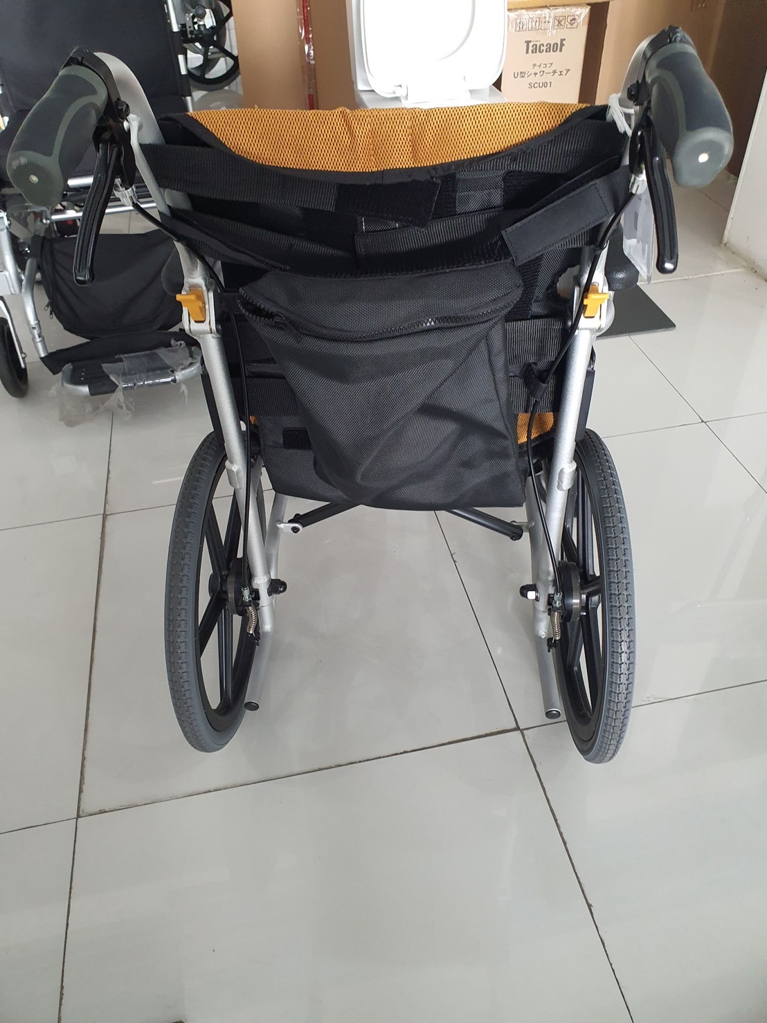 รถเข็นแบรนด์ญี่ปุ่น Matsunaga Wheelchair (車いす) รุ่น NEXT-21B ดีไซน์สวย พนักพิงปรับระดับได้ พกพาสะดวก ฟังก์ชั่นพื้นฐาน