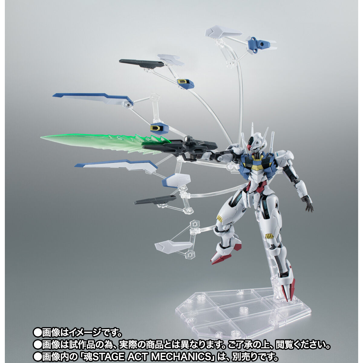 กันดั้ม Bandai Spirits Premium Bandai Tamashii Web Shop & Tamashii Nation 2023 Limited The Robot Spirits <SIDE MS> R-SP XVX-016 Gundam Aerial Permet Score Six Ver. A.N.I.M.E.