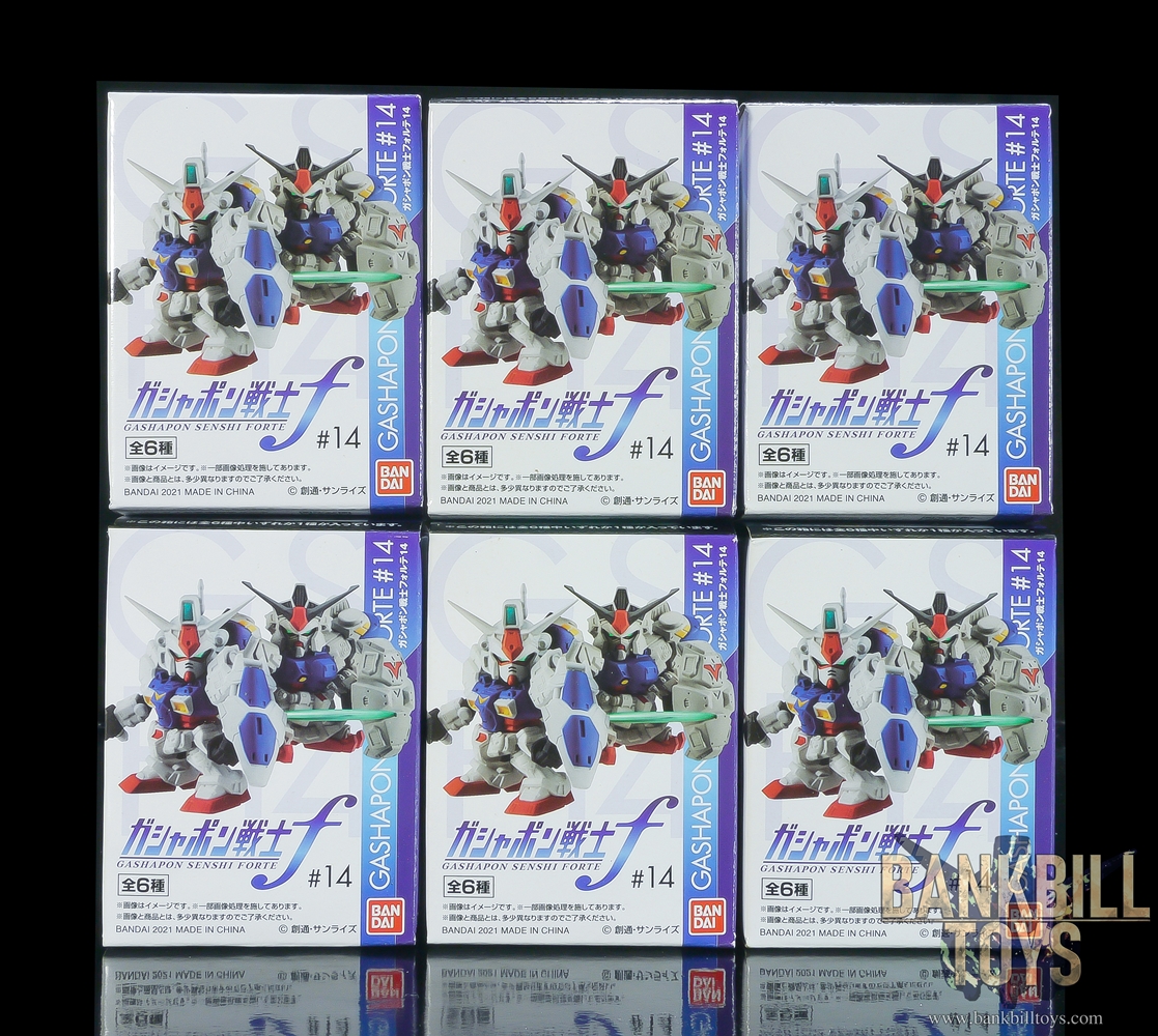 กันดั้ม Bandai Gashapon Mobile Suit Gundam Gashapon Senshi Forte #14 Set (ครบเซ็ต 6 แบบ)