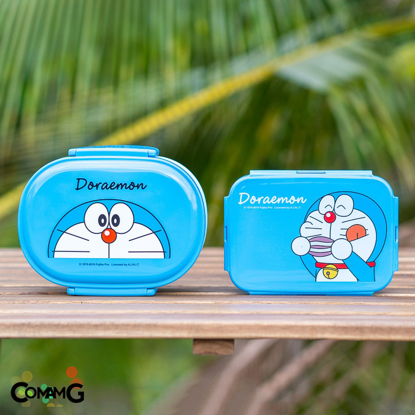 กล่องข้าวเด็ก ลายโดราเอมอน Doraemon กล่องใส่อาหาร ลิขสิทธิ์แท้100%