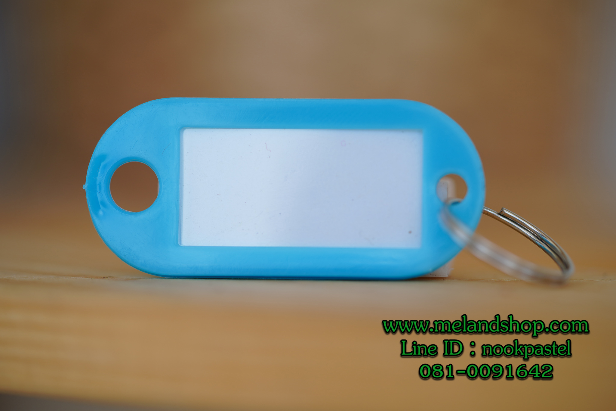 พวงกุญแจป้ายชื่อ พวงกุญแจเขียนชื่อ มีหลายสี สินค้าพร้อมส่ง