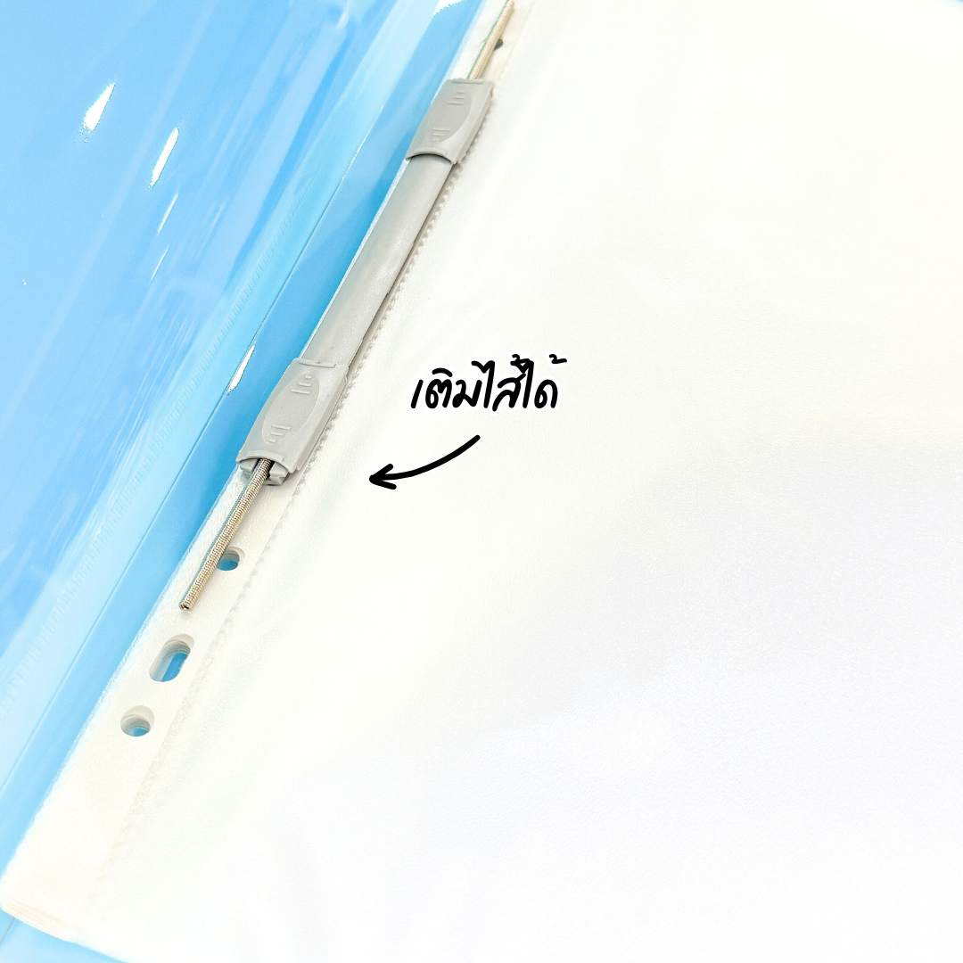 Elephant แฟ้มโชว์เอกสาร รุ่นSF01 ขนาด A4 มีหลากหลายสี พร้อมส่ง ออกบิลได้