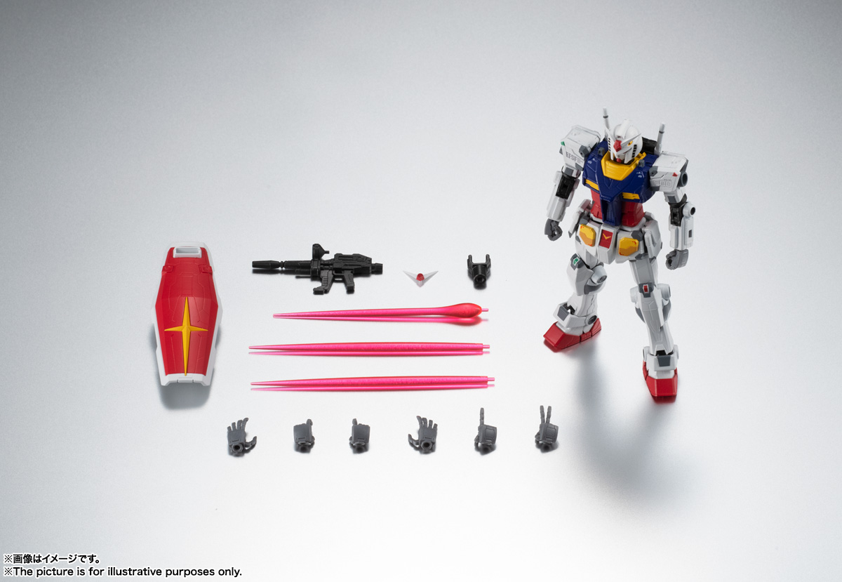 กันดั้ม Bandai Spirits Gundam Factory Yokohama Limited The Robot Spirits <SIDE MS> R-SP RX-78F00 Gundam