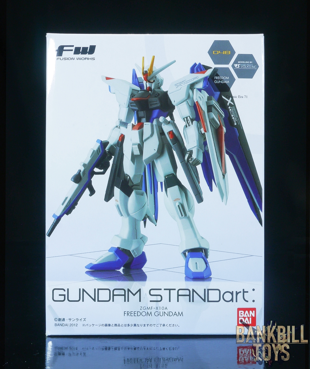กันดั้ม Bandai Candy Toy FW Gundam STANDart: 13 No.048 ZGMF-X10A Freedom Gundam