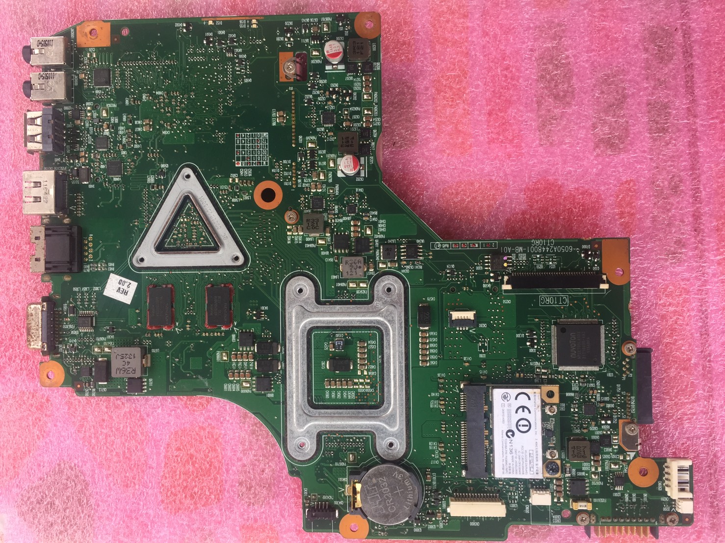 เมนบอร์ด Toshiba C640