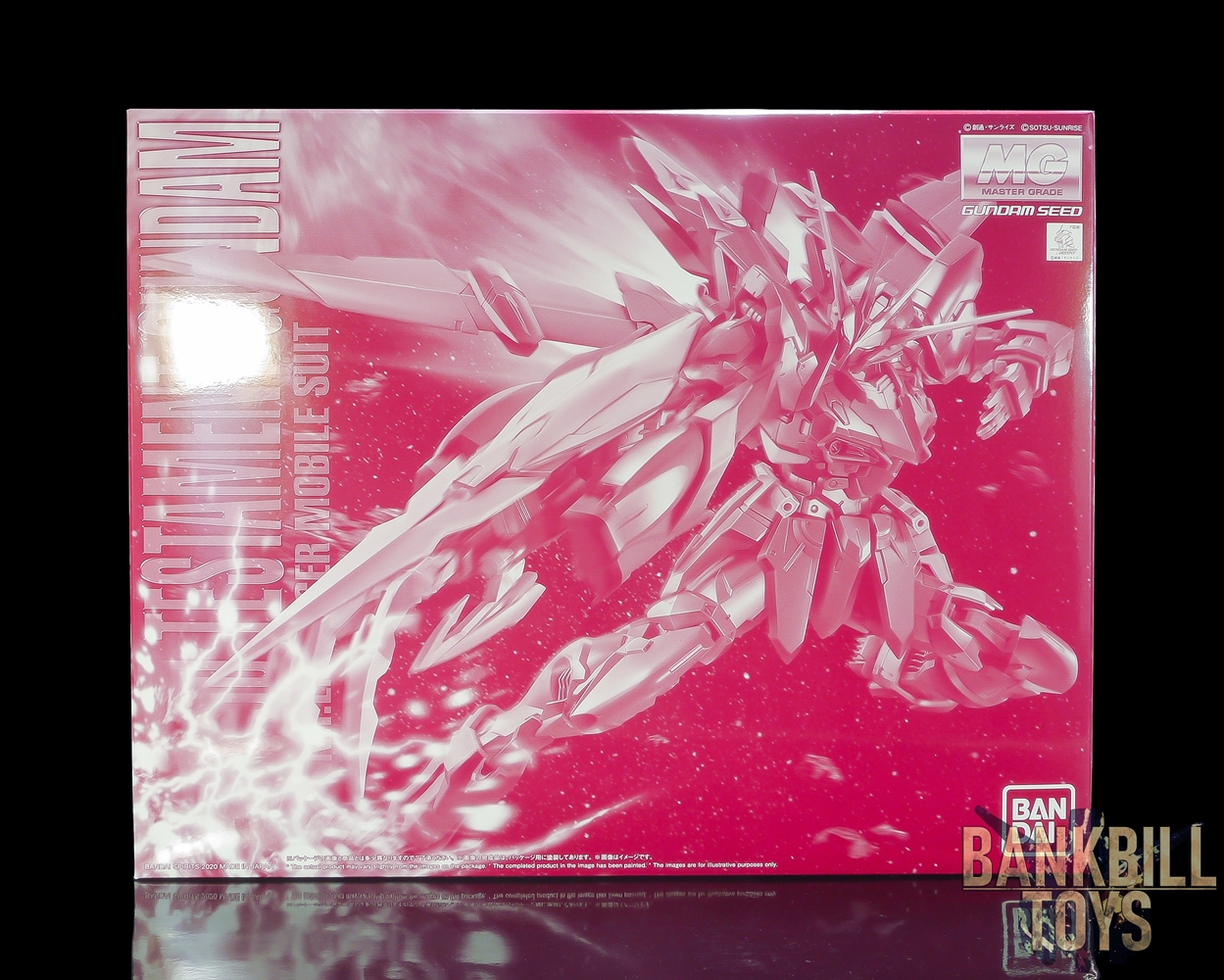 กันดั้ม Bandai Spirits Gunpla Premium Bandai Hobby Online Shop Limited MG 1/100 ZGMF-X12A/RGX-00 Testament Gundam