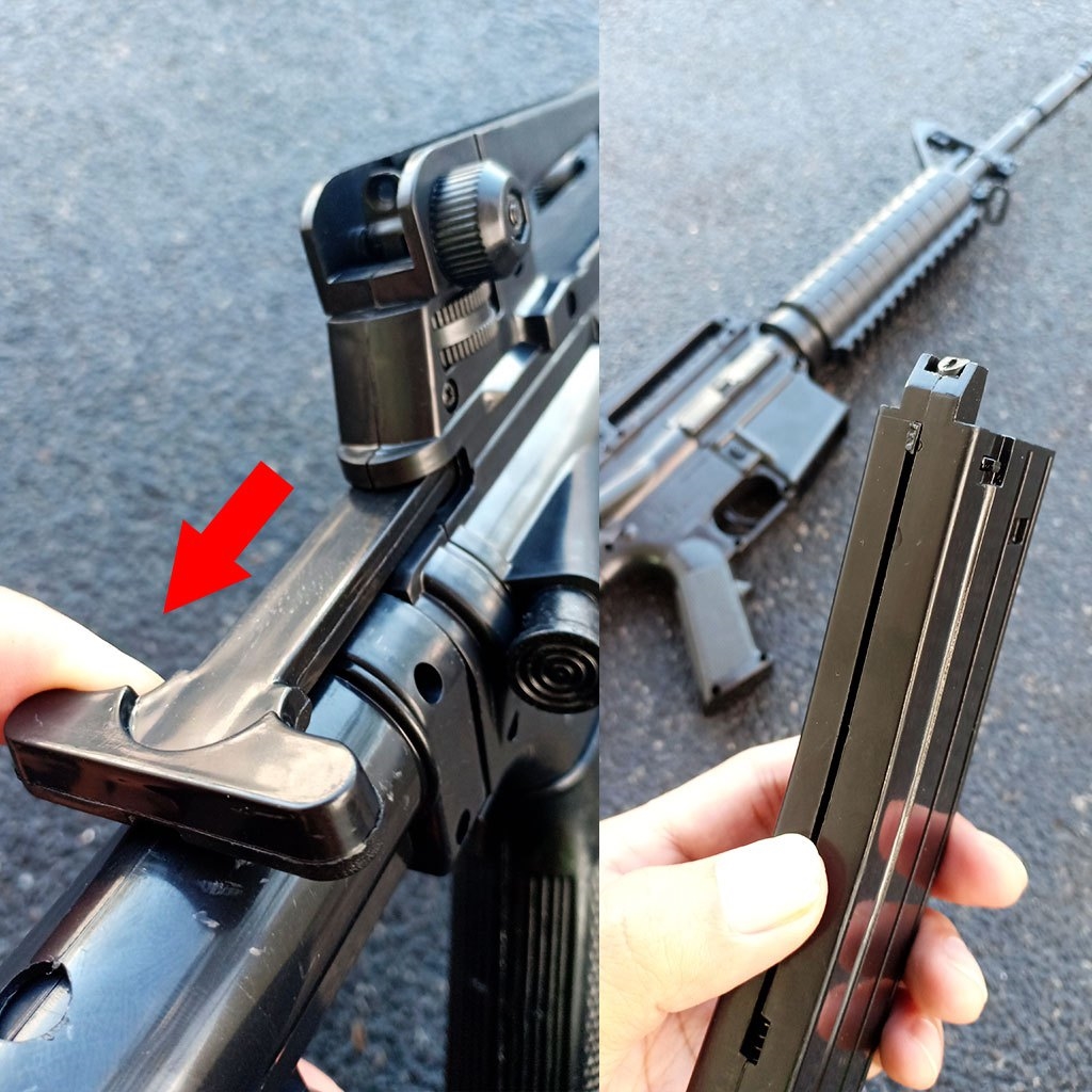 ปืนของเล่น ปืนอัดลม รุ่น M16-A1D