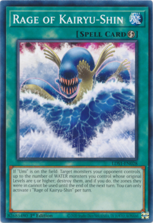 DP26-JP027 Rage of Kairyu-Shin