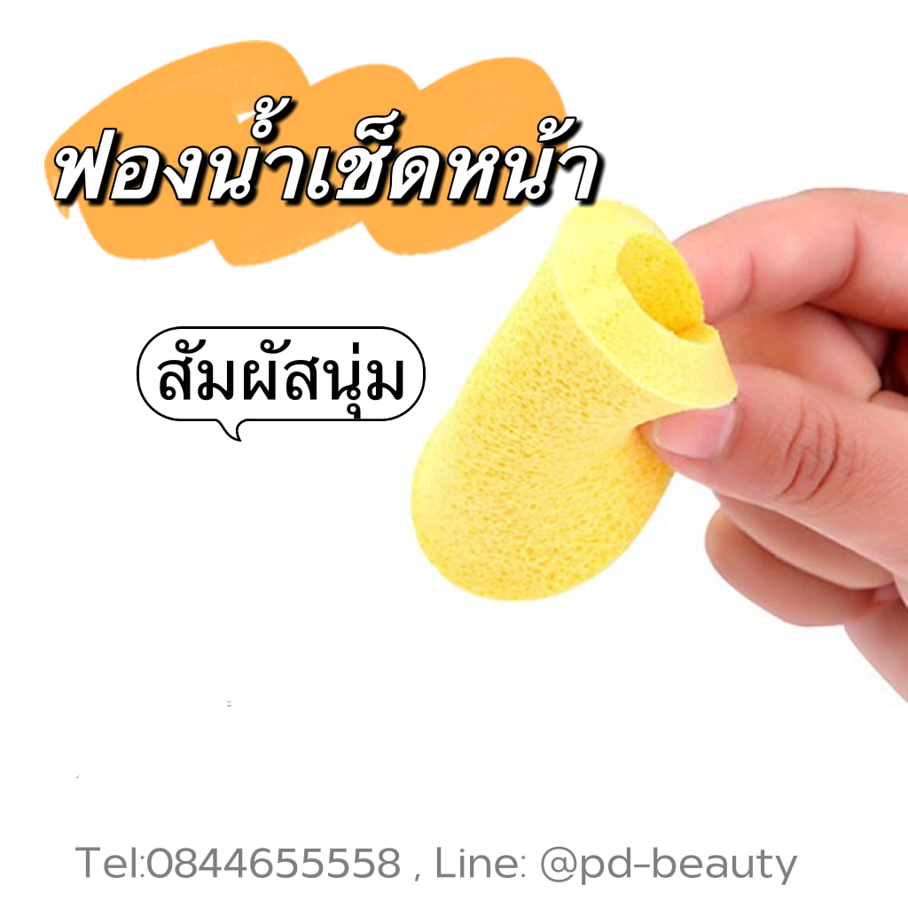 ฟองน้ำเช็ดหน้า ฟองน้ำอัดแท่ง ฟองน้ำสปา ฟองน้ำล้างหน้า ฟองน้ำเช็ดหน้า