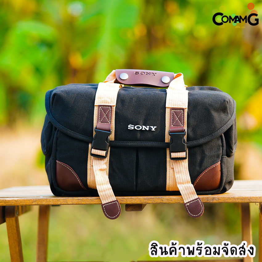 กระเป๋ากล้องดิจิตอล Camera Bag กระเป๋ากล้องmirrorless ผ้าแคนวาส