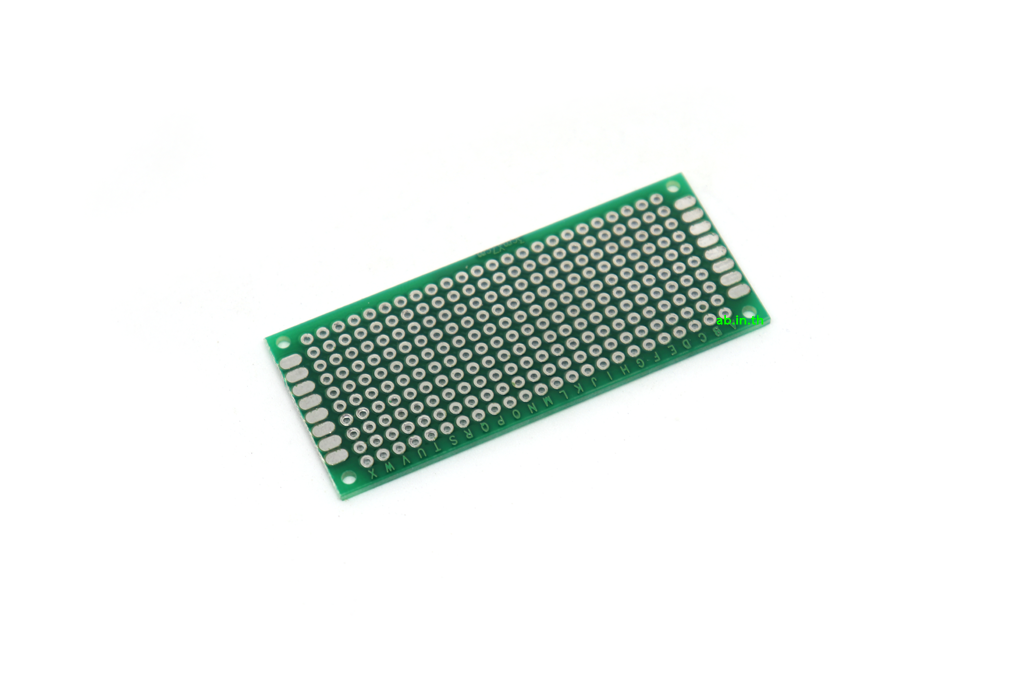 Prototype PCB Board 3x7 cm สีเขียว แผ่นปริ้นไข่ปลา แผ่นปริ๊นอเนกประสงค์