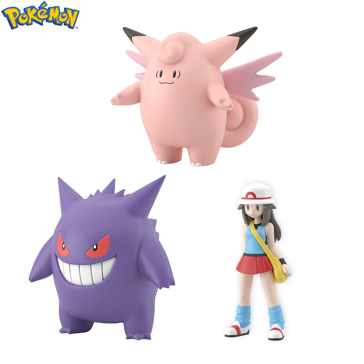 <Preorderภึง 26/10/2022>เปิดรับPreorder มัดจำ 250 บาท POKEMON SCALE WORLD KANTO REGION LEAF & CLEFABLE & GENGAR W/O GUM
