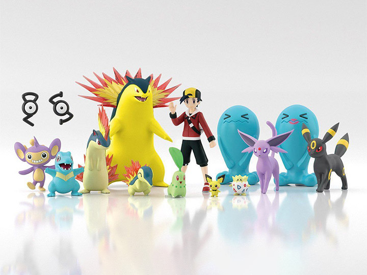 <Preorderภึง 26/7/2023>เปิดรับPreorder มัดจำ 300 บาทPOKÉMON SCALE WORLD JOHTO REGION SET W/O GUM