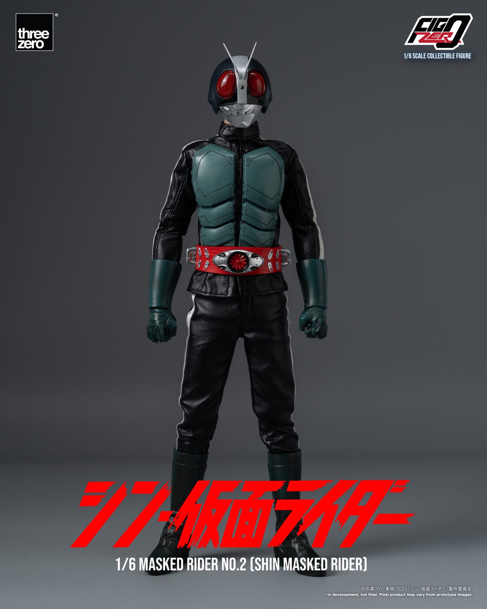 <Preorderถึง 9/8/2023 เปิดรับPreorder มัดจำ 2750 บาท FigZero: Shin Kamen Rider No. 2