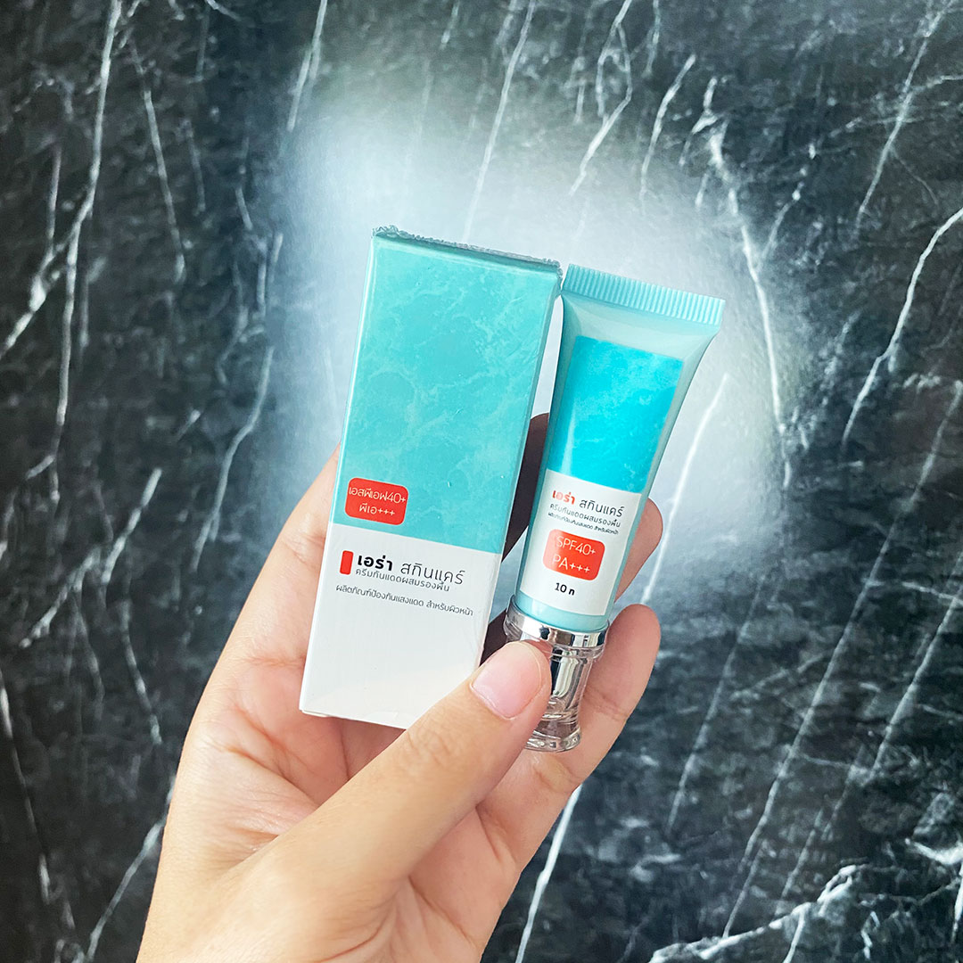 ARA SKINCARE FACIAL SUNSCREEN PROTECTION CREAM SPF40+ PA+++(ครีมกันแดดผสมรองพื้น)