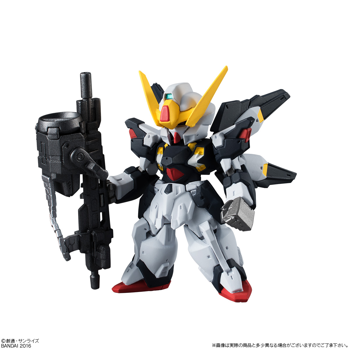 กันดั้ม Bandai Candy Toy FW Gundam Converge #06 No.154 LRX-077 Sisquiede [A.E.U.G. Color Ver.]