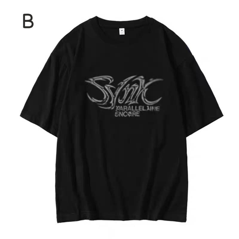 เสื้อยืด aespa : 2025 aespa LIVE TOUR - SYNK : PARALLEL LINE