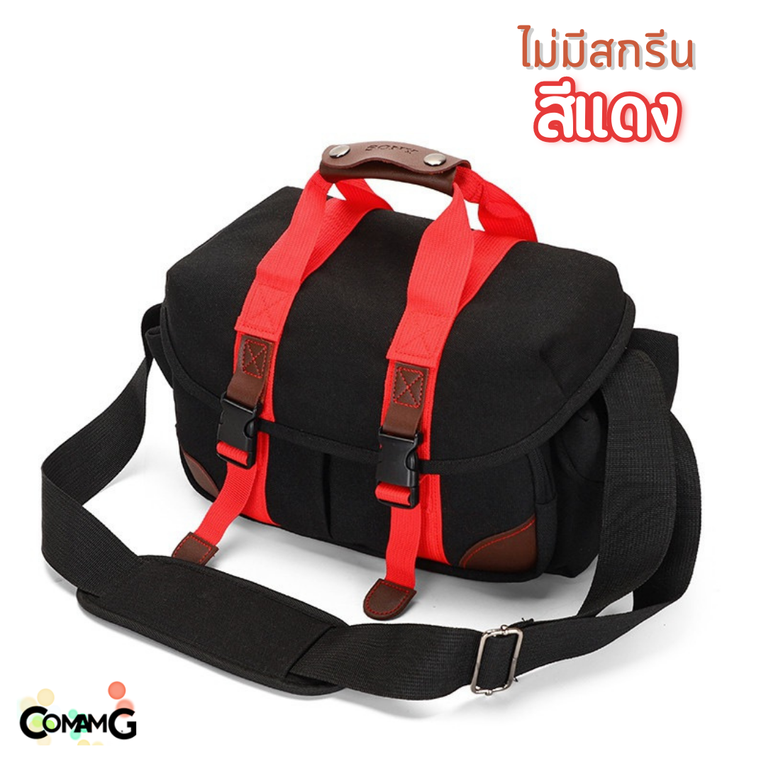 กระเป๋ากล้องดิจิตอล Camera Bag กระเป๋ากล้องmirrorless ผ้าแคนวาส