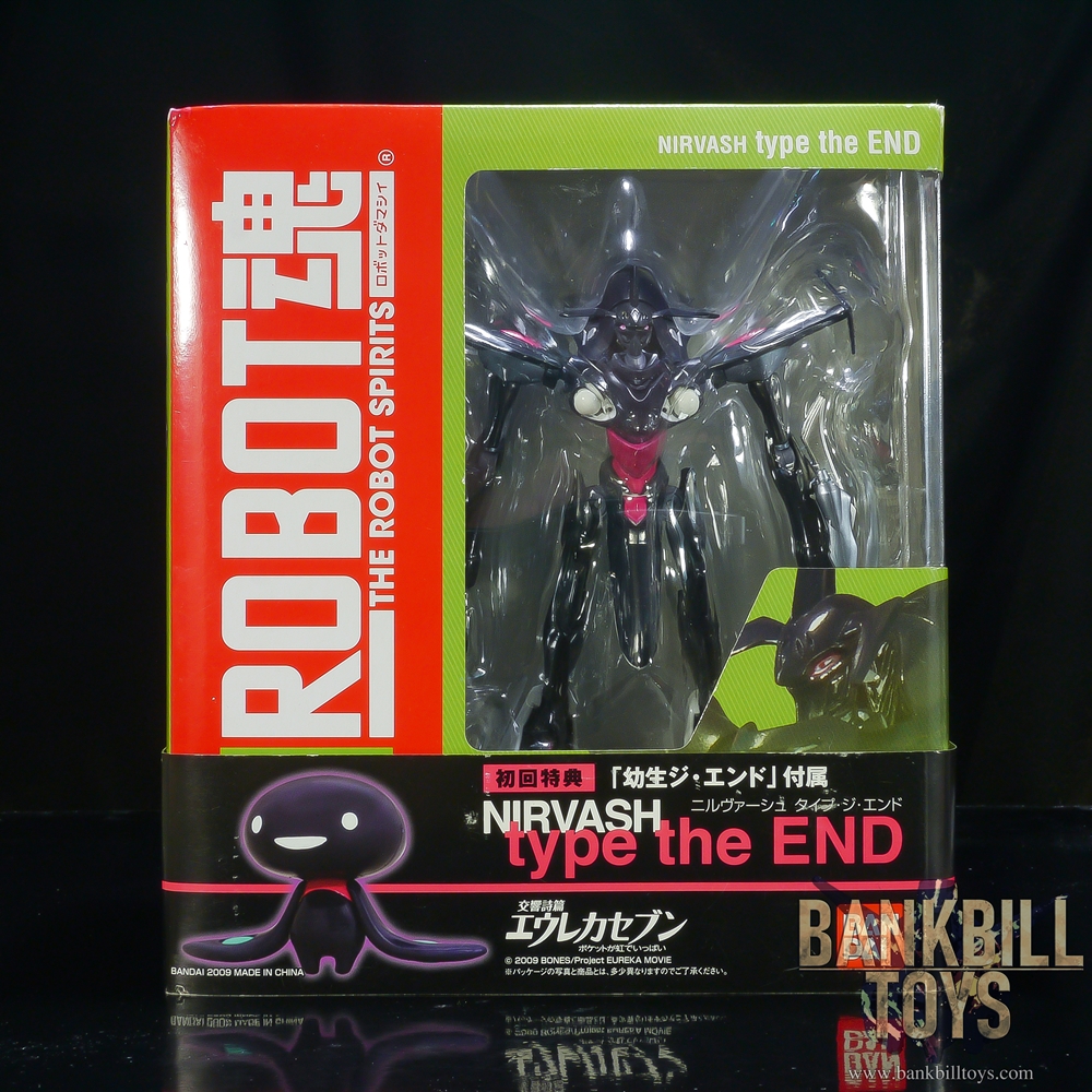 ยูเรก้า เซเว่น Eureka Seven Bandai The Robot Spirits <SIDE LFO> R-021 Nirvash Type the End