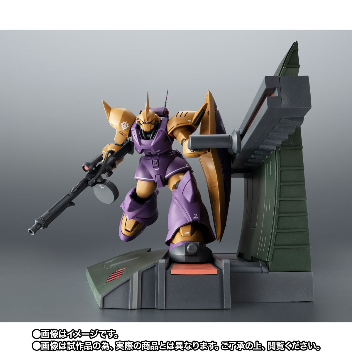 กันดั้ม Bandai Spirits Premium Bandai Tamashii Web Shop Limited The Robot Spirits <SIDE MS> R-SP MS-14Fs Gelgoog Marine Cima Garahau's Custom Model Ver. A.N.I.M.E. ~Lili Marleen Launch Type~