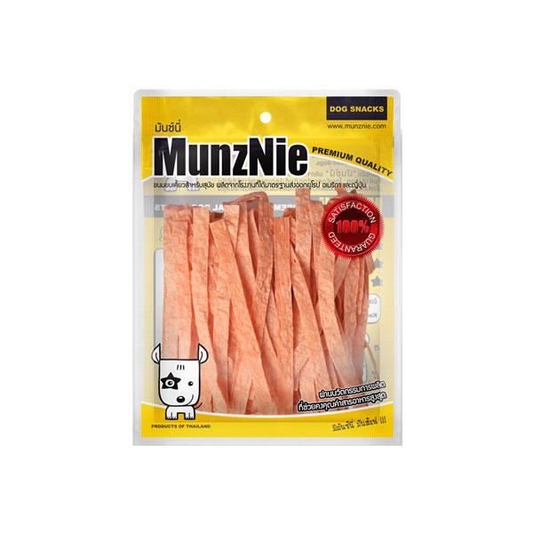 MUNZNIE ขนมสุนัขมันซ์นี่ ปลาเส้น 80G