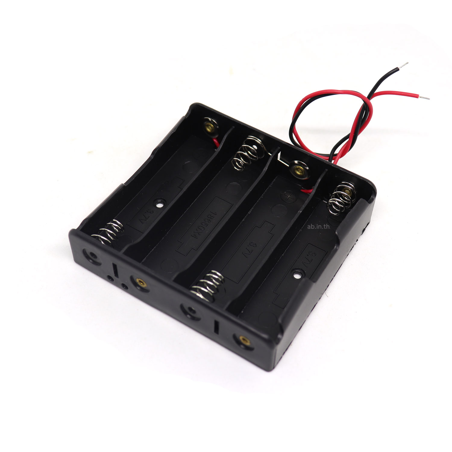 รังถ่าน รางถ่าน 18650 4 ก้อน แบบอนุกรม 14.8V