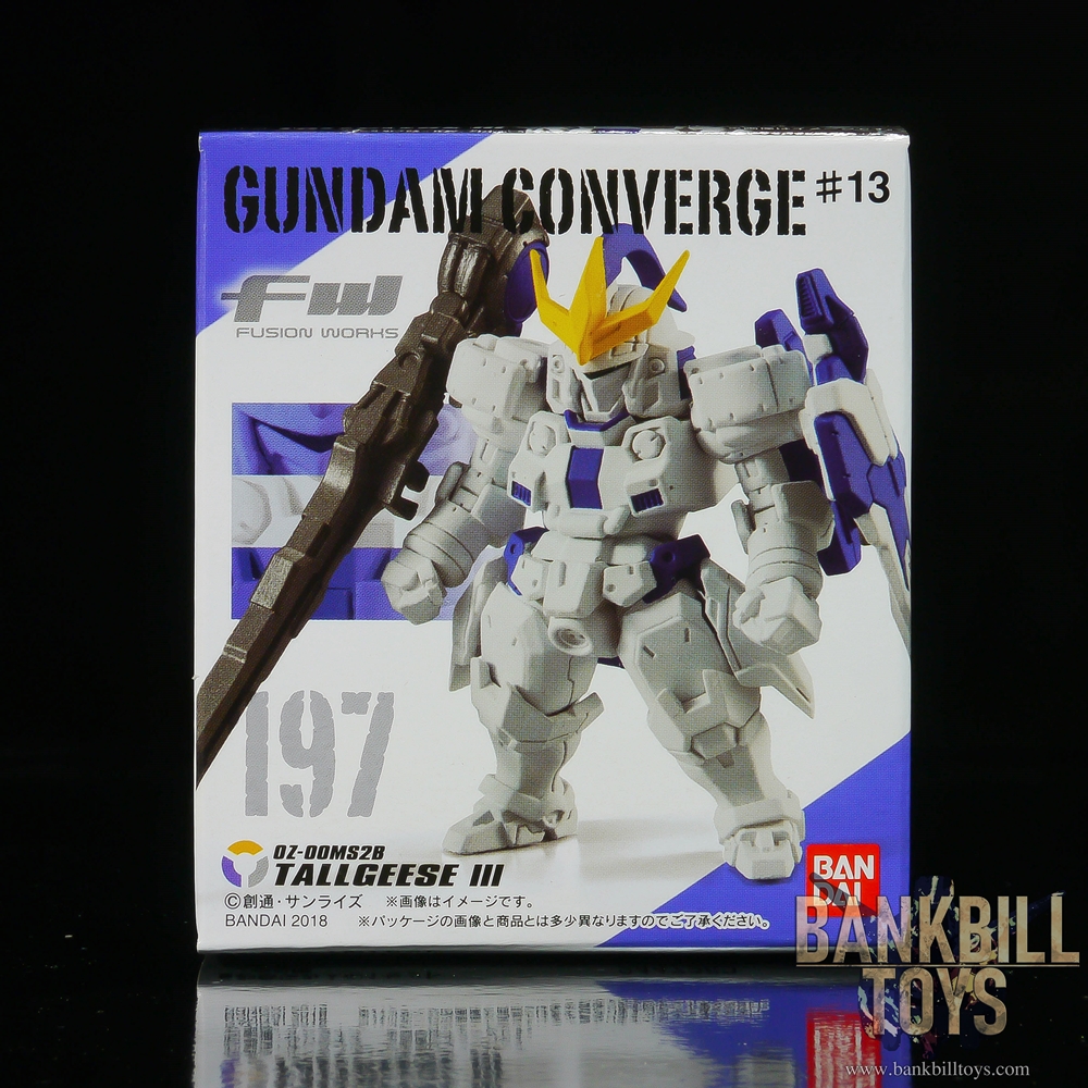 กันดั้ม Bandai Candy Toy FW Gundam Converge #13 No.197 OZ-00MS2B Tallgeese III