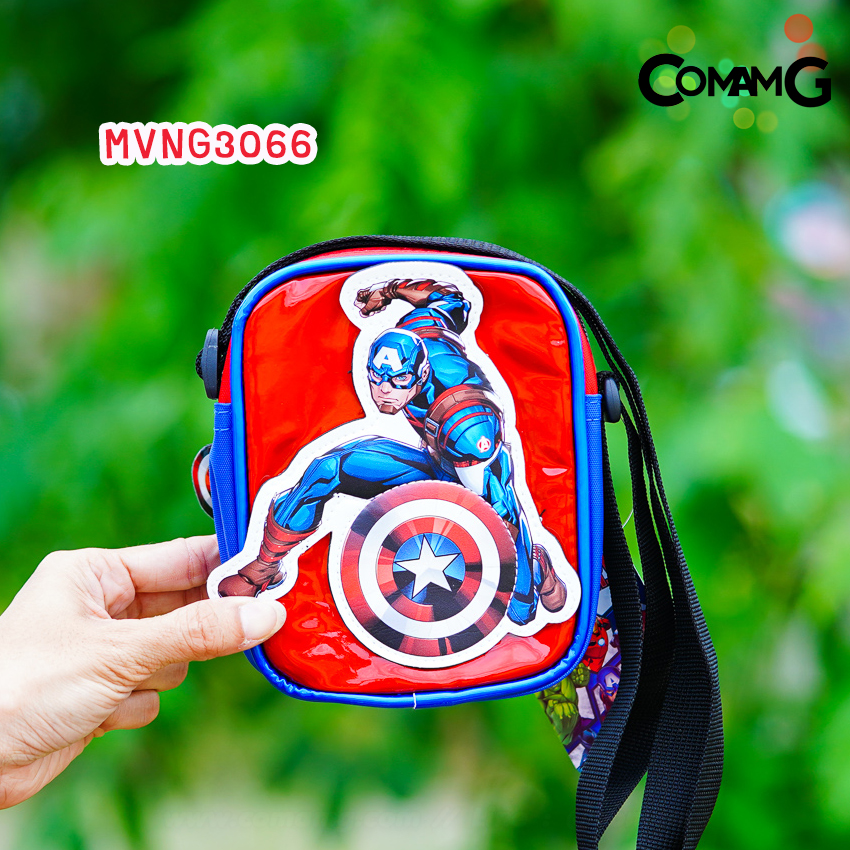 กระเป๋าเด็ก กระเป๋าสะพายข้างเด็กผู้ชายทรงสี่เหลี่ยมผืนผ้า ลิขสิทธิ์แท้