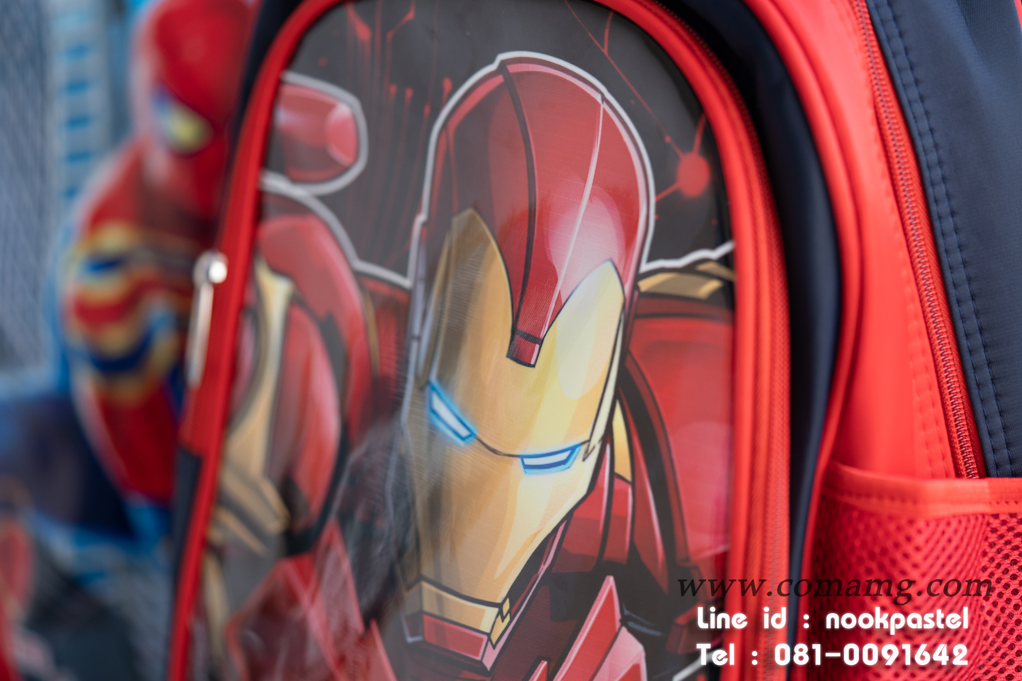 กระเป๋าเป้เด็กผู้ชาย ลายฮีโร่ กระเป๋านักเรียน