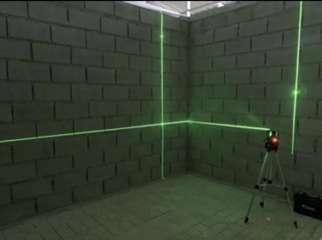 วัดระดับน้ำเลเซอร์ 5 เส้น 360 องศา รุ่น MK-5L(แสงสีเขียว) ลำแสงเลเซอร์มีความคมชัด ให้ความแม่นยำสูง ของเเท้100%สินค้า มีรับประกัน 6เดือน