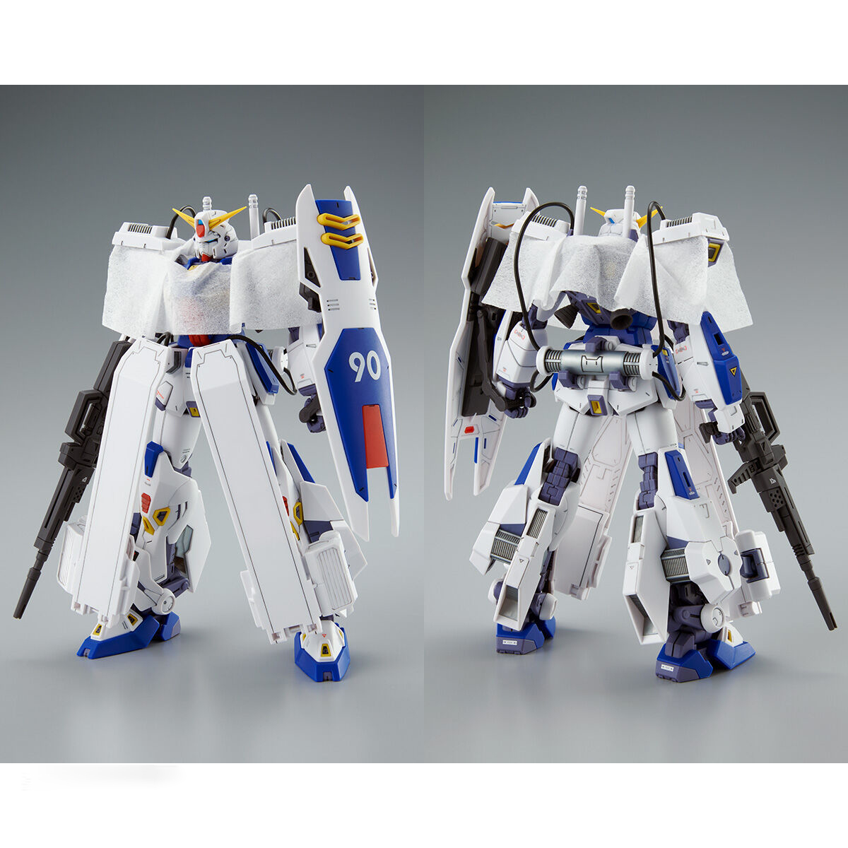 Preorder ปิดรับพรีที่ 7 คิว มีมัดจำ 400 บาท P-bandai MG 1/100 Mission Pack C-Type & T-Type for Gundam F90