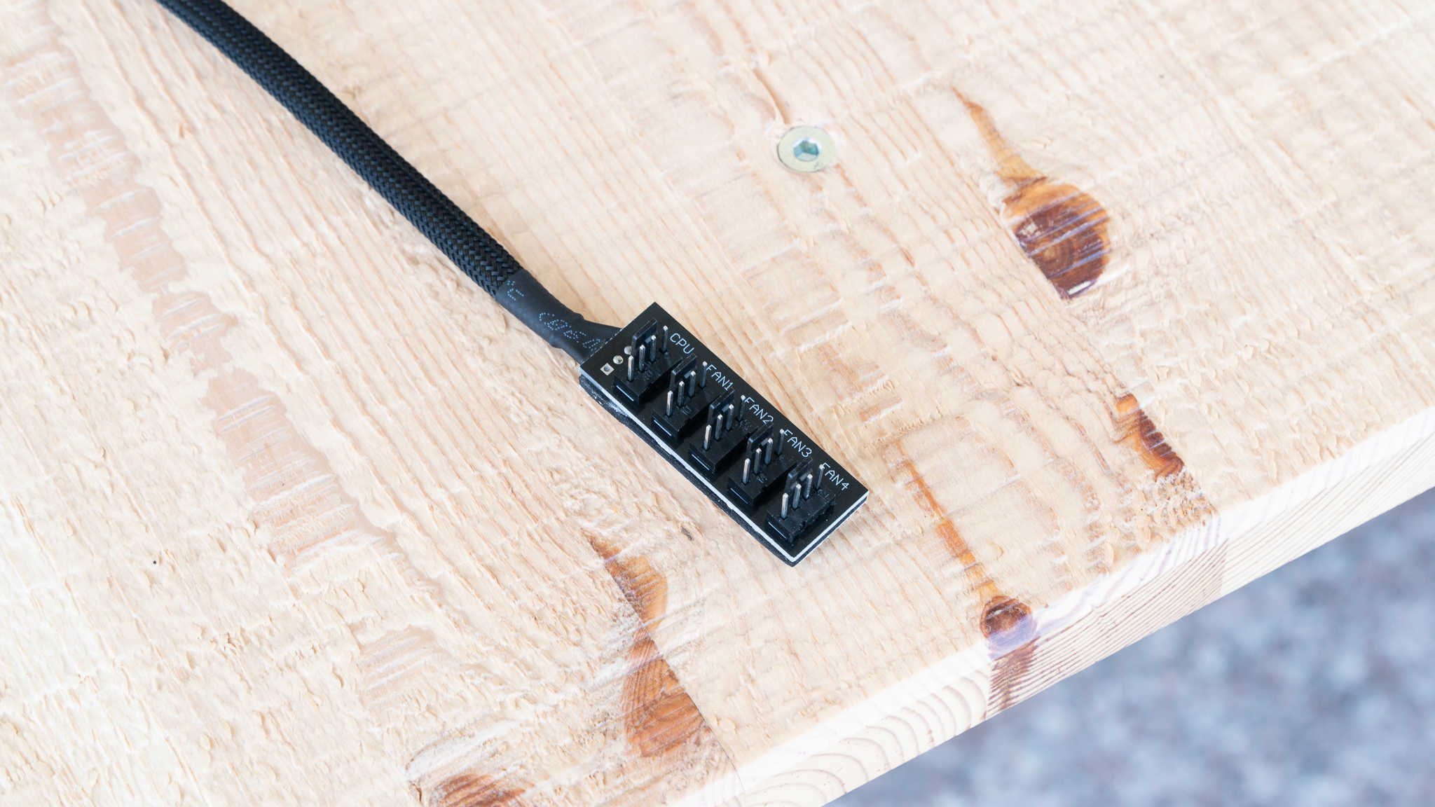 Fan Hubพัดลม 4pin fan 5ช่อง