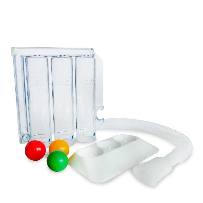 อุปกรณ์บริหารปอด ( Triflow / Incentive Spirometer) ผลิตโดย CA-MI S.R.L. ประเทศอิตาลี