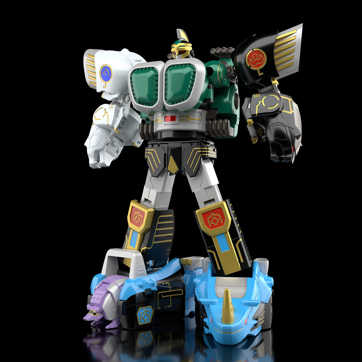 <Preorderถึง 4/6/2021 > 🔔เปิดรับPreorder มัดจำ 300 บาท (P-bandai ) SMP [SHOKUGAN MODELING PROJECT] HYAKUJU GATTAI GAOMUSCLE/GAORHINOS & GAOMADILLO W/O RAMUNE โมเดลประกอบ