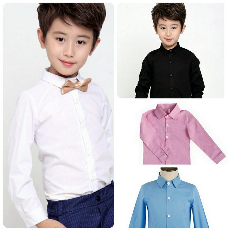Bsh0202- Bsh-เสื้อเชิ้ตเด็กชาย แขนยาว มีหลายสี ทรงสวย เนื้อผ้าดีใส่สบาย เสื้อเชิ้ตสำหรับเด็กชายใส่ออกงานได้ ดูดีในทุกโอกาส