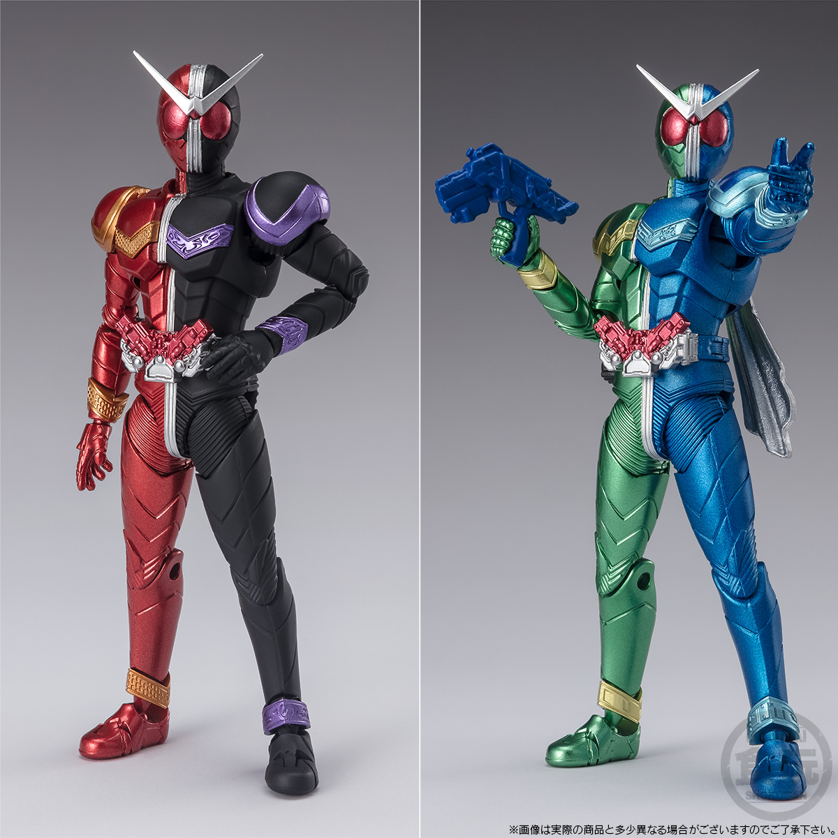 <Preorderภึง 21/8/2023>เปิดรับPreorder มัดจำ 300 บาท SHODO-XX KAMEN RIDER W HALF CHANGE SET 01 W/O GUM
