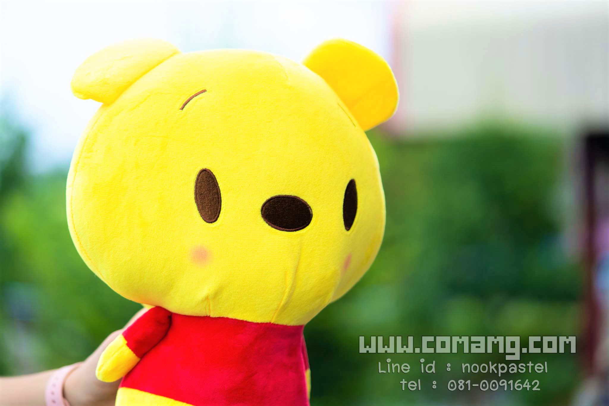 ตุ๊กตาหมีพูห์ Pooh (Disney) ขนาด 16นิ้ว ลิขสิทธิ์แท้ งานสวยมาก