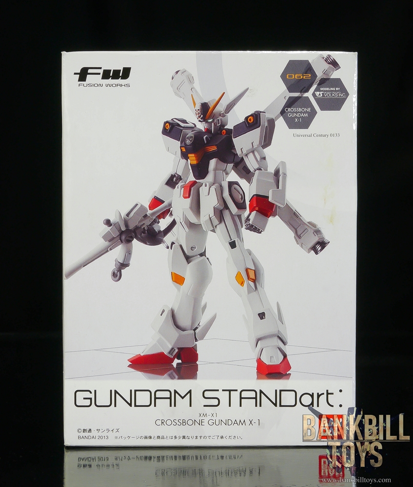 กันดั้ม Bandai Candy Toy FW Gundam STANDart: 16 No.062 XM-X1 Crossbone Gundam X-1
