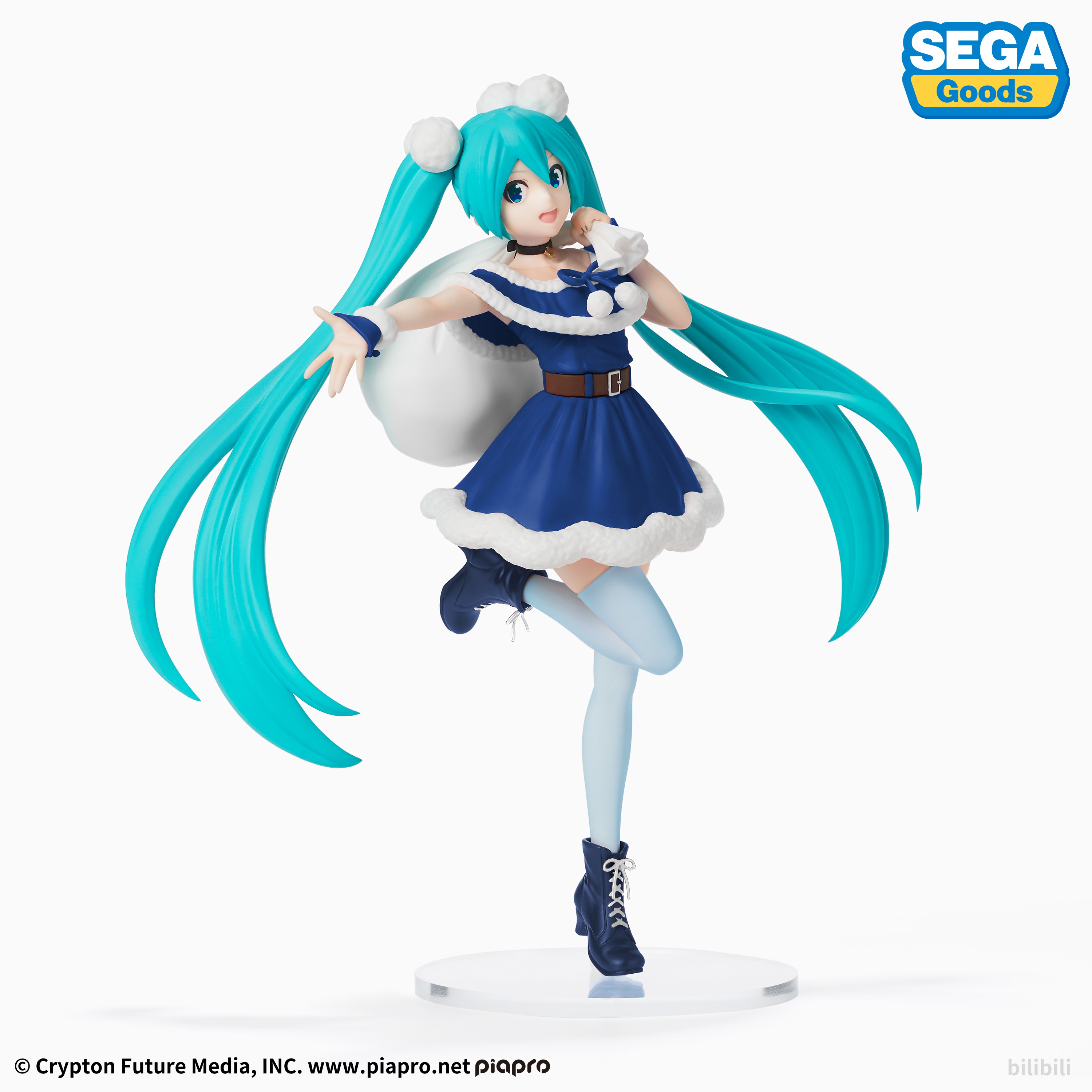 (Preorder ถึงวันที่3/1/2022) เปิดรับPreorder มีค่ามัดจำ 200 บาท SPM Figure Hatsune Miku Blue Christmas Ver 4580779503613