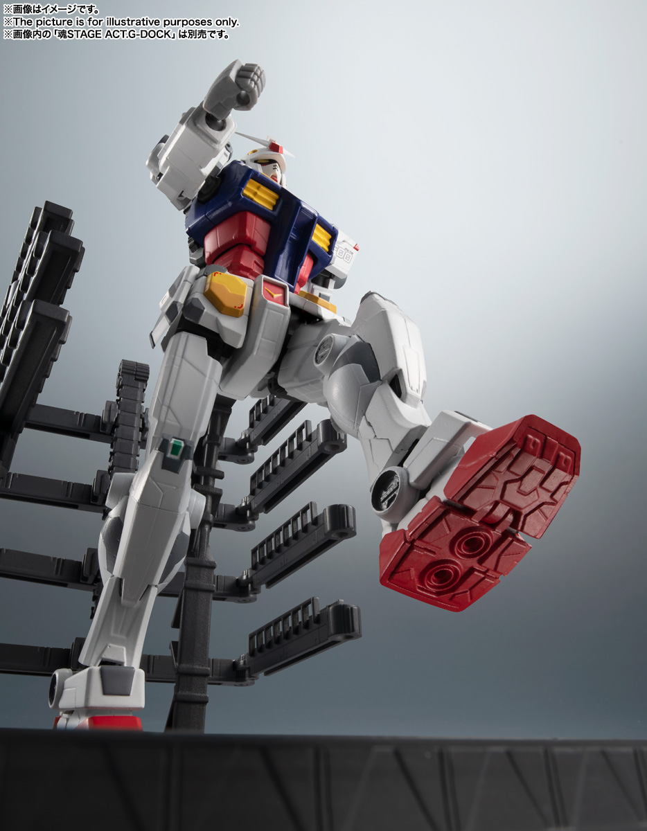 กันดั้ม Bandai Spirits Gundam Factory Yokohama Limited The Robot Spirits <SIDE MS> R-SP RX-78F00 Gundam
