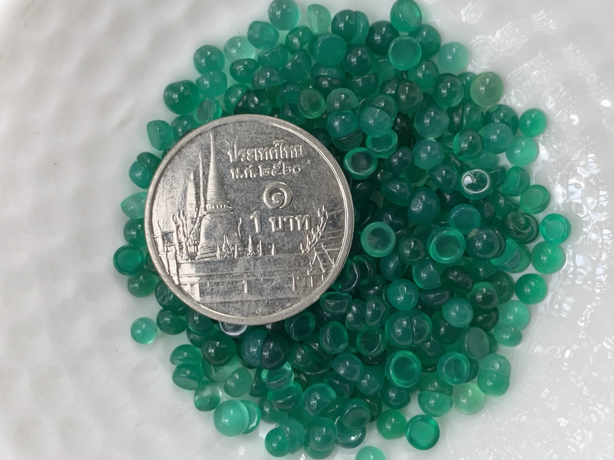 โมรากลมหลังเบี้ย 3.0 มม. 20 กะรัต