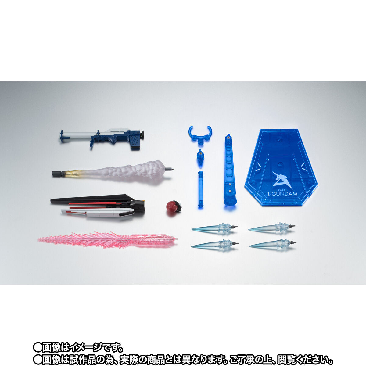 กันดั้ม Bandai Spirits Gundam Side-F Fukuoka & Premium Bandai Tamashii Web Shop Limited The Robot Spirits <SIDE MS> R-SP RX-93ff Nu Gundam Option Parts Set
