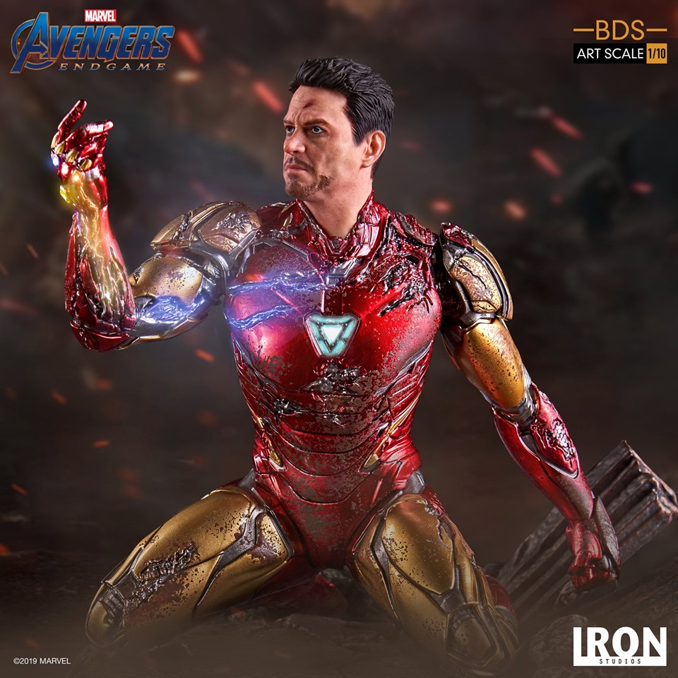 เปิดรับPreorder มีค่ามัดจำ 1000 บาท I am Iron Man: Avengers Endgame BDS 1/10 Scale Statue by Iron Studios